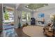 Inviting home office with neutral walls, hardwood floors, and ample natural light at 1103 Capstone Dr, Durham, NC 27713