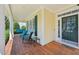 Cozy porch featuring comfortable seating, a welcoming entrance, and a relaxing outdoor space at 1104 Dominion Hill Dr, Cary, NC 27519