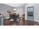 Cozy dining room with stylish decor and ample natural light, perfect for Gathering meals at 1448 Big Falls Dr, Wendell, NC 27591
