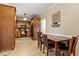 Traditional eat-in kitchen features oak cabinetry and neutral walls at 151 Donnibrook, Fuquay Varina, NC 27526