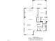 Detailed floor plan showcasing the layout of the home, including room dimensions and locations at 1820 Park Dr, Raleigh, NC 27605