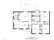 Detailed floor plan featuring the layout, dimensions, and room names, including the primary bedroom and kitchen at 205 Coachman Dr, Garner, NC 27529