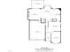 First floor plan of the house showing the layout and dimensions of each room at 205 Olive Field Dr, Holly Springs, NC 27540