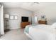 Comfortable bedroom featuring natural light, dresser and carpeted flooring at 2301 Bolingbrook Ln, Raleigh, NC 27613
