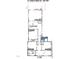 Detailed floor plan of the home's layout, highlighting room dimensions and spatial arrangement at 251 Charles Riddle Rd, Sanford, NC 27330