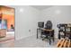 Home office space with a desk, ergonomic chair, and plenty of natural light at 2717 Jack Rd, Clayton, NC 27520