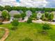 Charming neighborhood featuring well-maintained homes, lush green lawns, and mature trees in a Gathering-friendly community at 281 N Serenity Hill Cir, Chapel Hill, NC 27516