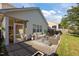 Inviting backyard with a patio area perfect for entertaining at 2812 Prospect Pkwy, Durham, NC 27703