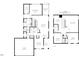 Detailed floor plan layout of the home showcasing room dimensions and layout at 2812 Prospect Pkwy, Durham, NC 27703