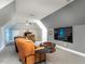 Cozy living room area with plush seating and a TV at 3403 Raccoon Run Dr, Burlington, NC 27215