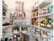 Well-stocked pantry with wire shelving, lots of storage space for food and kitchen supplies at 3403 Raccoon Run Dr, Burlington, NC 27215