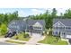 Beautifully landscaped two-story home with a two-car garage, cozy front porch, and great curb appeal at 3678 Horton Hill Dr, New Hill, NC 27562