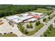 Spacious modern school with ample parking, green spaces, and convenient drop-off area at 43 Quarter Gate Trce, Chapel Hill, NC 27516