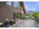 Spacious deck area offers ample seating and scenic views at 506 Burgess Rd, Apex, NC 27523