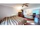 Primary bedroom with sitting area and natural light at 5728 Carriagehouse Ct, Apex, NC 27539