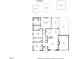 Detailed floor plan showcasing the layout of the home with dimensions for each room at 5909 Royal Coach Ct, Raleigh, NC 27612