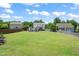Large fenced-in backyard with plenty of room for outdoor activities and entertaining at 60 Consella Way, Franklinton, NC 27525