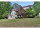 Home featuring a walkout basement and a spacious deck, ideal for relaxation at 7000 Millstone Ridge Ct, Raleigh, NC 27614