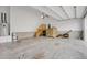 Spacious two car garage with plenty of space for vehicle parking and extra storage space at 712 Emmer St, Rolesville, NC 27571