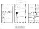 Detailed three-story floor plan showcasing the layout of the home with labeled rooms and dimensions at 7340 Doverton Ct, Raleigh, NC 27615
