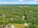 This aerial view shows the landscape surrounding the property at 9220 Old Cascade Dr, Garner, NC 27529