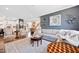 Elegant living room features a stylish seating arrangement, sophisticated decor, and an inviting atmosphere at 94 Two Creeks, Chapel Hill, NC 27517