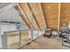 The loft area features vaulted ceilings and a workspace at 1003 W Divine St, Dunn, NC 28334