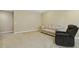Spacious basement with neutral walls, carpet, and plenty of room for relaxing or entertaining guests at 109 Lyngrove St, Holly Springs, NC 27540
