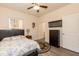 Cozy bedroom with a comfortable bed, stylish decor, and natural light creating a relaxing retreat at 116 Laurel Ave, Durham, NC 27701