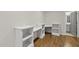 Versatile office space with custom built-in desks and shelving at 1308 Mackinaw Dr, Wake Forest, NC 27587