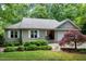 Charming single-story home with mature landscaping, including a Japanese Maple tree at 1416 Dunbar Ct, Cary, NC 27511