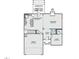 Thoughtfully designed first-floor plan featuring a kitchen, great room, foyer, office, and garage at 15 Malbec Way, Youngsville, NC 27596