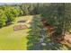 Community park featuring green space, walking trails, and a covered picnic area at 1904 Birdhouse Ln, Wake Forest, NC 27587