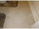 Bathroom features tile flooring with decorative insets and clean grout lines at 2000 Howson Rd, Raleigh, NC 27603