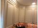 Detailed view of kitchen cabinets and under cabinet lighting at 2000 Howson Rd, Raleigh, NC 27603