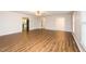 Spacious living room flows into other rooms, offering an open layout perfect for entertaining at 201 E Laramie Dr, Mebane, NC 27302