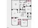 Second floor layout with owner's suite, bedrooms, bathrooms, a laundry room, and a loft at 204 Seagraves Creek Ln, Holly Springs, NC 27540