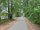 Community walking path through a lush green forest at 206 Kettlebridge Dr, Cary, NC 27511