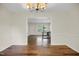 Charming dining room with hardwood floors and ample natural light at 207 Mcleod Dr, Sanford, NC 27330