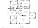 Floor plan depicting the layout of the home with labeled rooms and dimensions at 312 Green St, Sanford, NC 27330