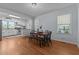 Spacious dining area connecting the kitchen and living spaces at 404 W E St, Erwin, NC 28339