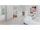 Cozy bedroom with neutral tones featuring plush white carpet at 4404 Yadkin Dr, Raleigh, NC 27609