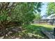 Spacious backyard with a well-maintained lawn and a wooden fence, offering privacy and a great outdoor area at 4725 Parr Vista Ct, Raleigh, NC 27612