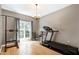 A bonus room can be used as an exercise room with natural light coming in from the window at 4725 Parr Vista Ct, Raleigh, NC 27612