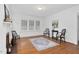 Bright living room with hardwood floors, fireplace, and plenty of natural light at 701 E Nash St, Spring Hope, NC 27882