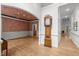 Open-concept area showcasing the beautiful hardwood floors at 74002 Harvey, Chapel Hill, NC 27517