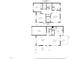 Detailed floor plan showcasing the layout of the home's two floors at 106 Bluefield Rd, Chapel Hill, NC 27517