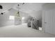 Spacious bonus room with skylights, carpet floors, and ample natural light at 120 Harmony Hill Ln, Cary, NC 27513