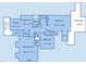 Second floor layout features bedrooms, bathrooms, walk-in closets, balcony and bonus room at 12317 Richmond Run Dr, Raleigh, NC 27614