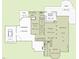 Basement floor plan features a rec room, theater, exercise room, outdoor kitchen and patio at 12317 Richmond Run Dr, Raleigh, NC 27614